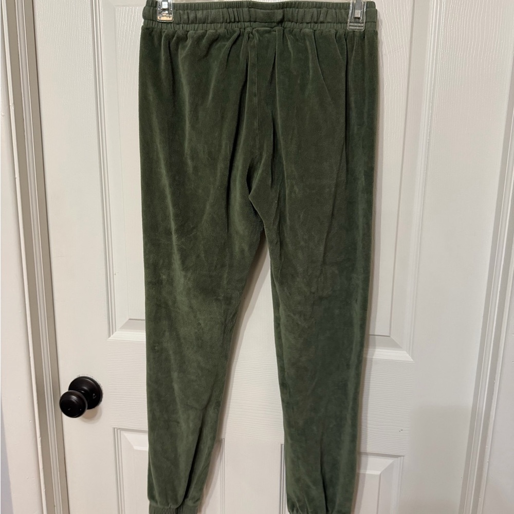 STARK X velour jogger pants‎ in green size small - Picture 6 of 7